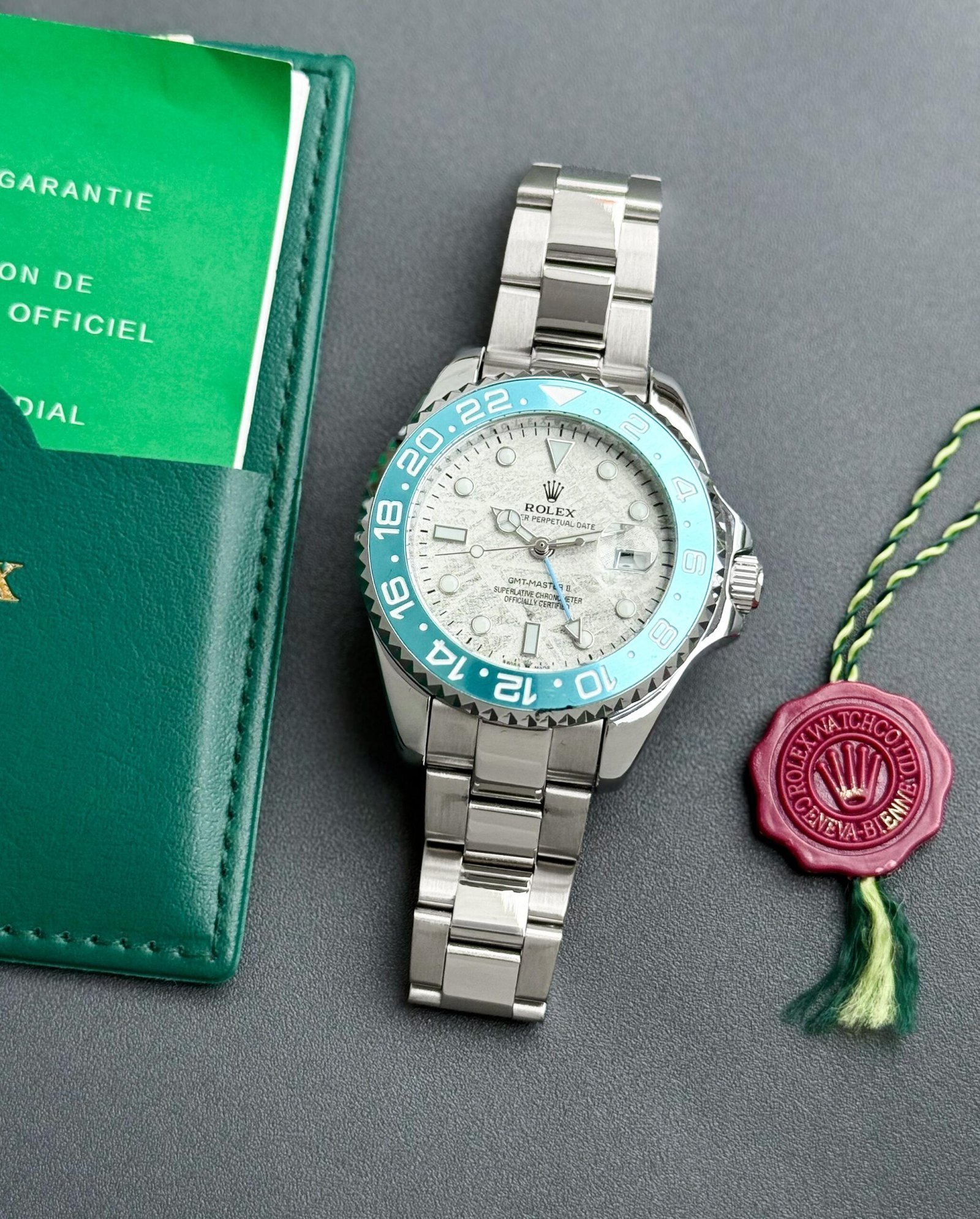 RLX GMT-MASTER II [ICE BLUE / GREY / SILVER] 0609025