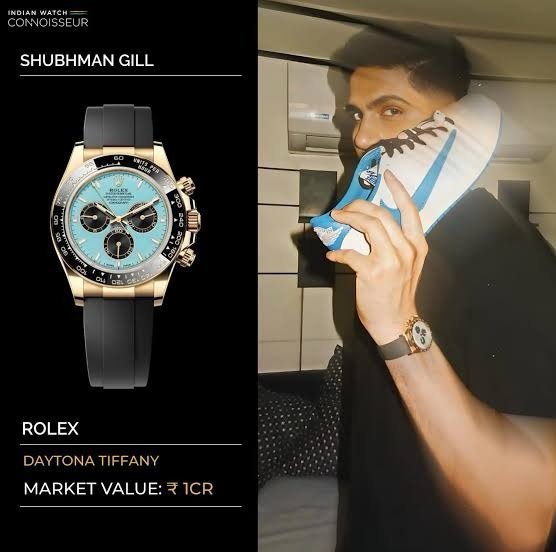 Rolex Daytona Tiffany Dial – (SHUBHMAN GILL)